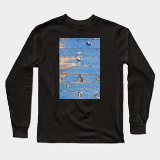 Cracked wood texture Long Sleeve T-Shirt